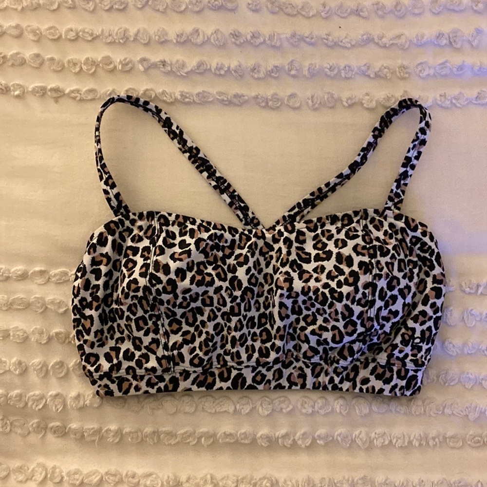 Albion Fit Cheetah Bra Size S